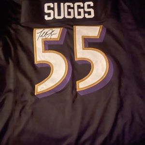 Autographed Terrell Suggs Baltimore Ravens jersey…FUTURE HOF…w/ certification